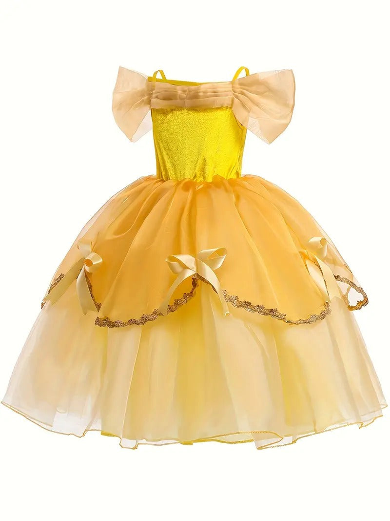 Vestido com LED para crianças - Transforme sua filha em uma verdadeira princesa!