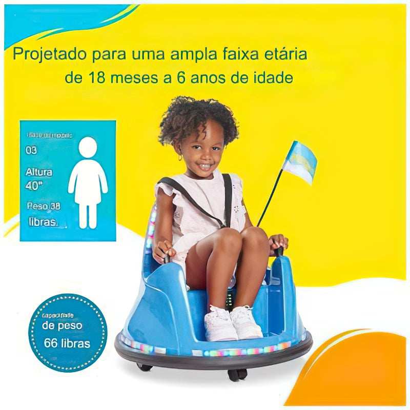 [NOVO] Carrinho Elétrico - Divirta as crianças e tire-as do celular PROMOÇÃO 50% OFF