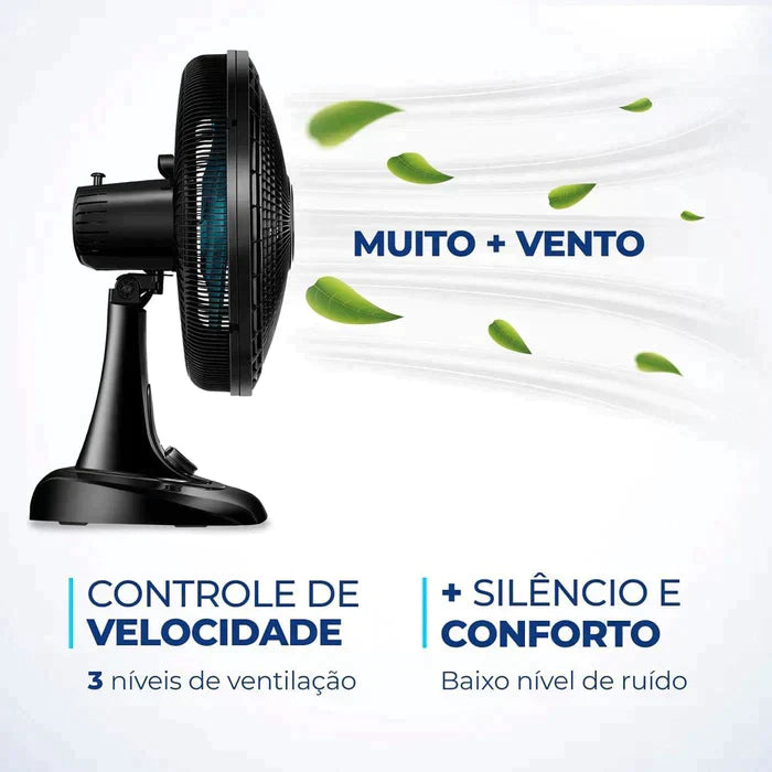 [COMPRE 1 E LEVE 2] - Ventilador Turbo 3 Velocidades VSP40AP