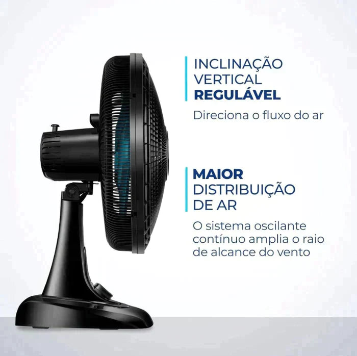 [COMPRE 1 E LEVE 2] - Ventilador Turbo 3 Velocidades VSP40AP