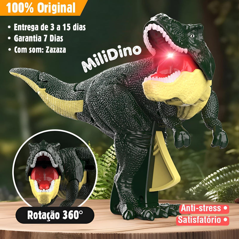 [MEGA PROMOÇÃO] - Dinossauro Zazaza: Faz barulho "Sáh" e tem movimento 360°