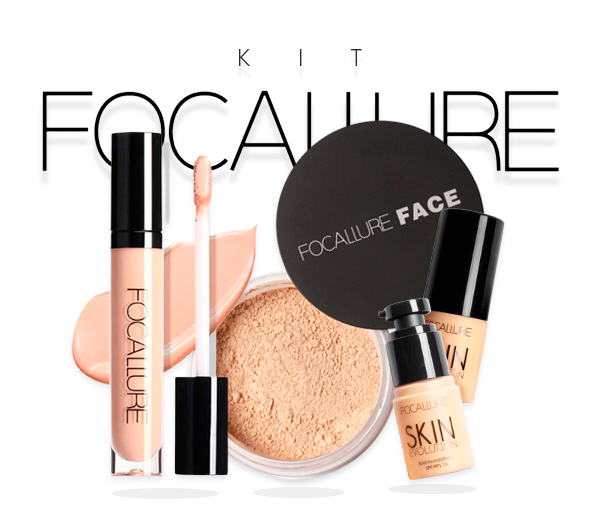 Kit Focallure - Maquiagem Profissional