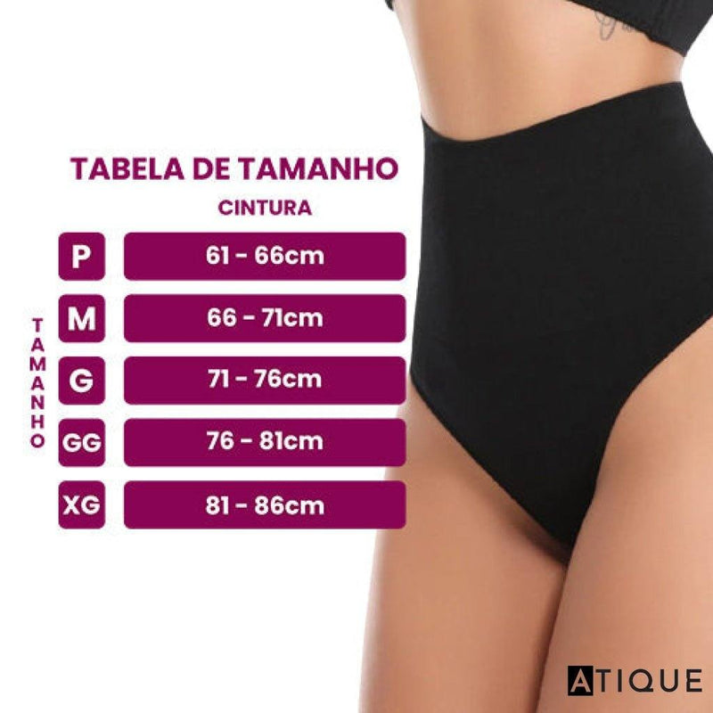 Calcinha/Cinta Modeladora PeachyShaperPRO® - Com Barbatanas (Compre 1 e Leve 3)